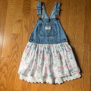 OSHKOSH B’GOSH OVERALLS SKIRT SIZE 4T